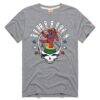 Athletics Homage Unisex MLB x Grateful Dead x Americana Tri-Blend T-Shirt - Gray - Front View