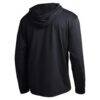 Army Black Knights Champion Tonal All-Star Long Sleeve Hooded T-Shirt - Black - Detail View
