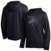 Army Black Knights Champion Tonal All-Star Long Sleeve Hooded T-Shirt - Black - Front View
