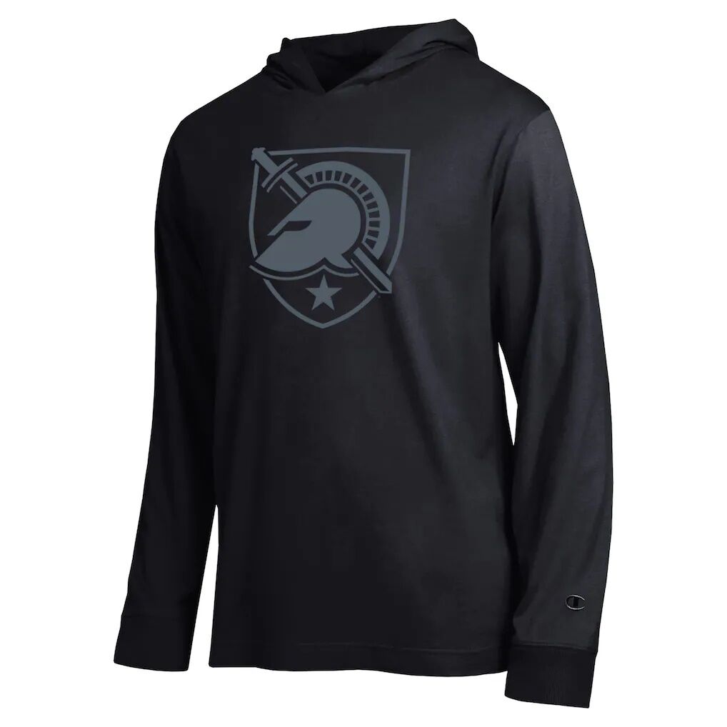 Army Black Knights Champion Tonal All-Star Long Sleeve Hooded T-Shirt