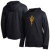 Arizona State Sun Devils Champion Tonal All-Star Long Sleeve Hooded T-Shirt - Black - Front View