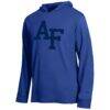 Air Force Falcons Champion Tonal All-Star Long Sleeve Hooded T-Shirt - - Side View