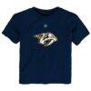 Nashville Predators Outerstuff Infant Primary Logo T-Shirt - Navy - Front View