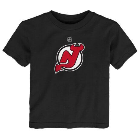 New Jersey Devils Outerstuff Infant Primary Logo T-Shirt - Black - Front View