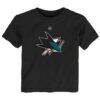 San Jose Sharks Outerstuff Infant Primary Logo T-Shirt - Black - Front View