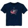 Columbus Blue Jackets Outerstuff Infant Primary Logo T-Shirt - Navy - Front View