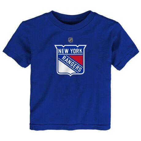 New York Rangers Outerstuff Infant Primary Logo T-Shirt - Blue - Front View