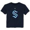 Seattle Kraken Outerstuff Infant Primary Logo T-Shirt - Navy - Front View
