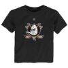 Anaheim Ducks Outerstuff Infant Primary Logo T-Shirt - Black - Front View