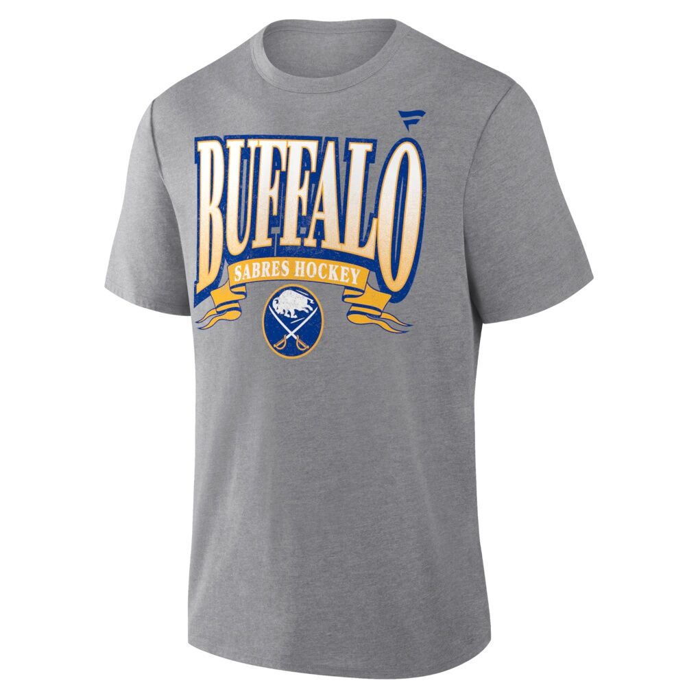Buffalo Sabres Hockey Heritage Tri-Blend T-Shirt