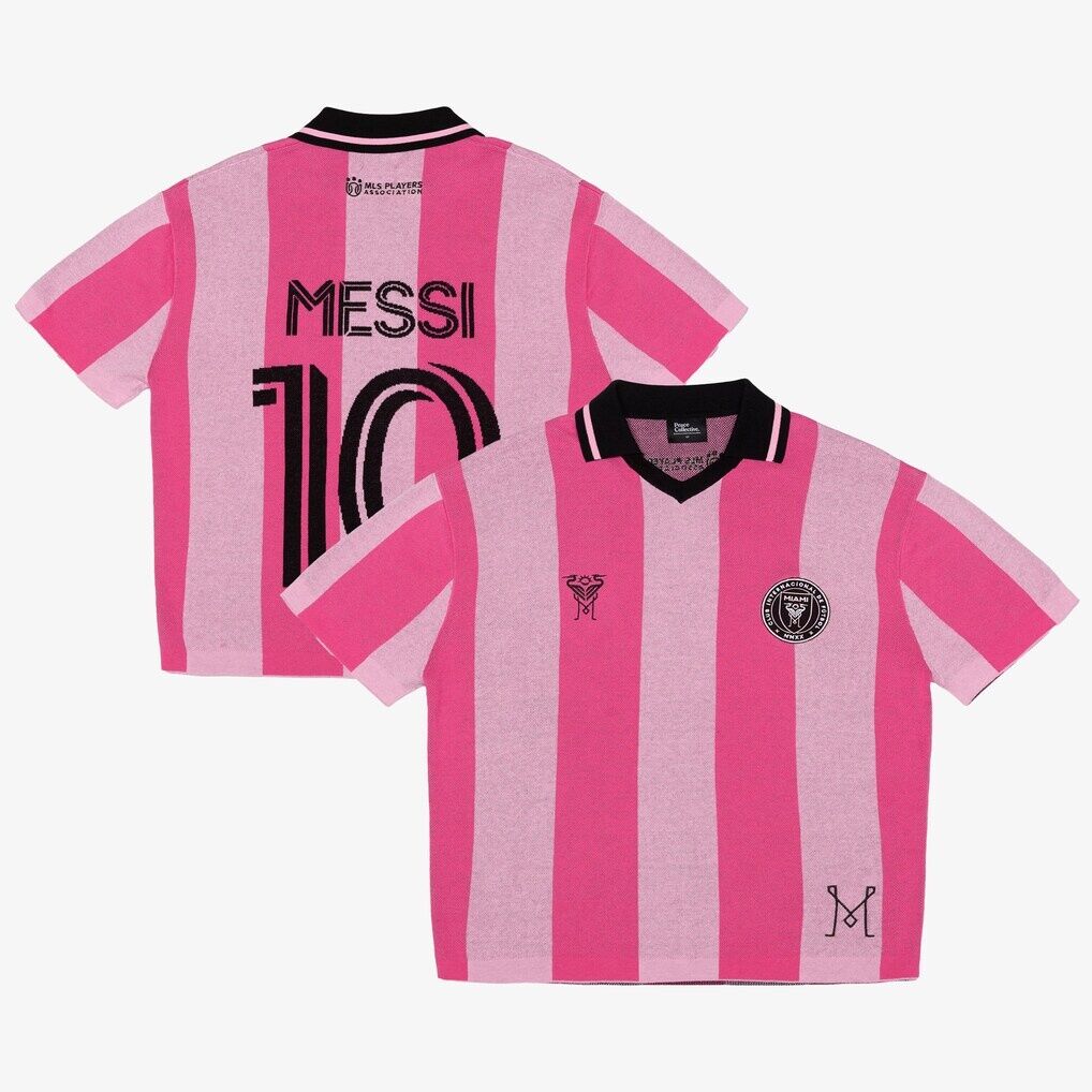 Lionel Messi Inter Miami CF Peace Collective Knit Fashion Jersey