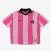 Lionel Messi Inter Miami CF Peace Collective Knit Fashion Jersey - Pink - Side View