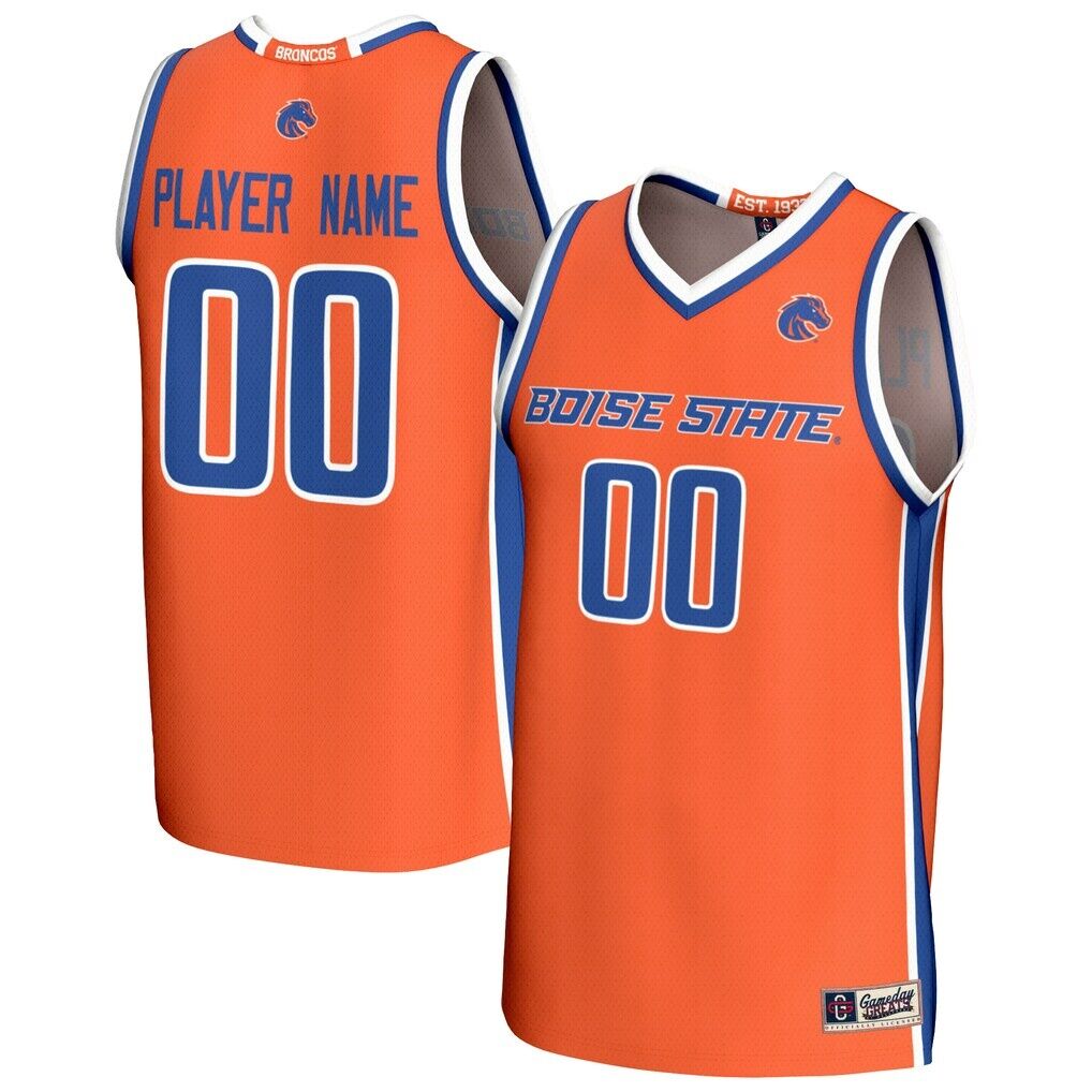 Boise State Broncos GameDay Greats Unisex Lightweight Collegiate Women's Basketball NIL Pick-A-Player Fashion Jersey