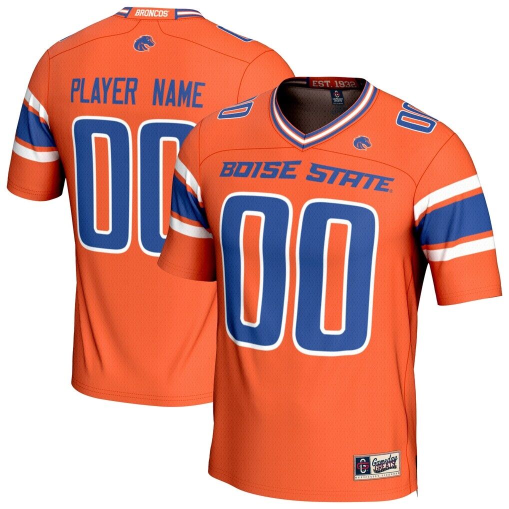 Boise State Broncos GameDay Greats Unisex NIL Pick-A-Player Lightweight Collegiate Football Fashion Jersey