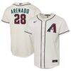 Nolan Arenado Arizona Diamondbacks Nike Youth Home Replica Jersey - White - Front View