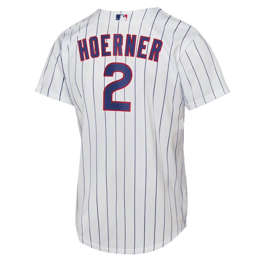 Nico Hoerner Chicago Cubs Nike Youth Home Replica Jersey