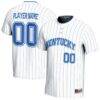 Kentucky Wildcats GameDay Greats Youth NIL Pick-A-Player Lightweight Collegiate Softball Fashion Jersey - White - Front View