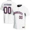 Fresno State Bulldogs GameDay Greats Youth NIL Pick-A-Player Lightweight Collegiate Softball Fashion Jersey - White - Front View
