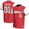 Louisville Cardinals GameDay Greats Youth NIL Pick-A-Player Lightweight Collegiate Softball Fashion Jersey - - Front View