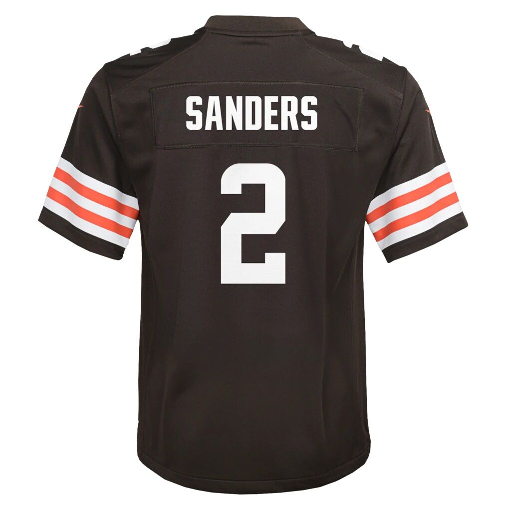 Shedeur Sanders Cleveland Browns Nike Youth Game Jersey