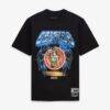 Boston Celtics Mitchell & Ness Lightning T-Shirt - Black - Front View
