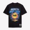 Houston Rockets Mitchell & Ness Lightning T-Shirt - Black - Front View