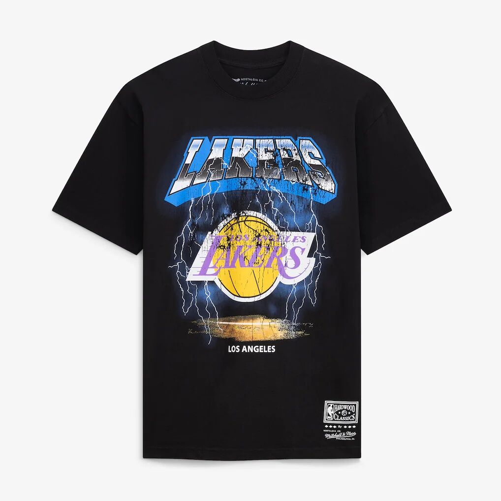 Los Angeles Lakers Mitchell & Ness Lightning T-Shirt
