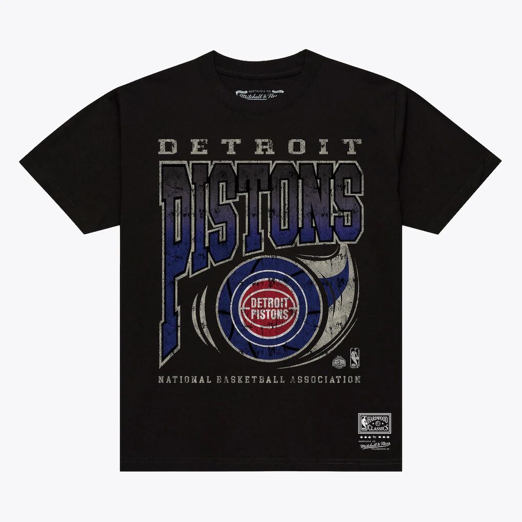 Detroit Pistons Mitchell & Ness Ball Out T-Shirt