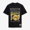 Houston Rockets Mitchell & Ness Ball Out T-Shirt - Black - Front View