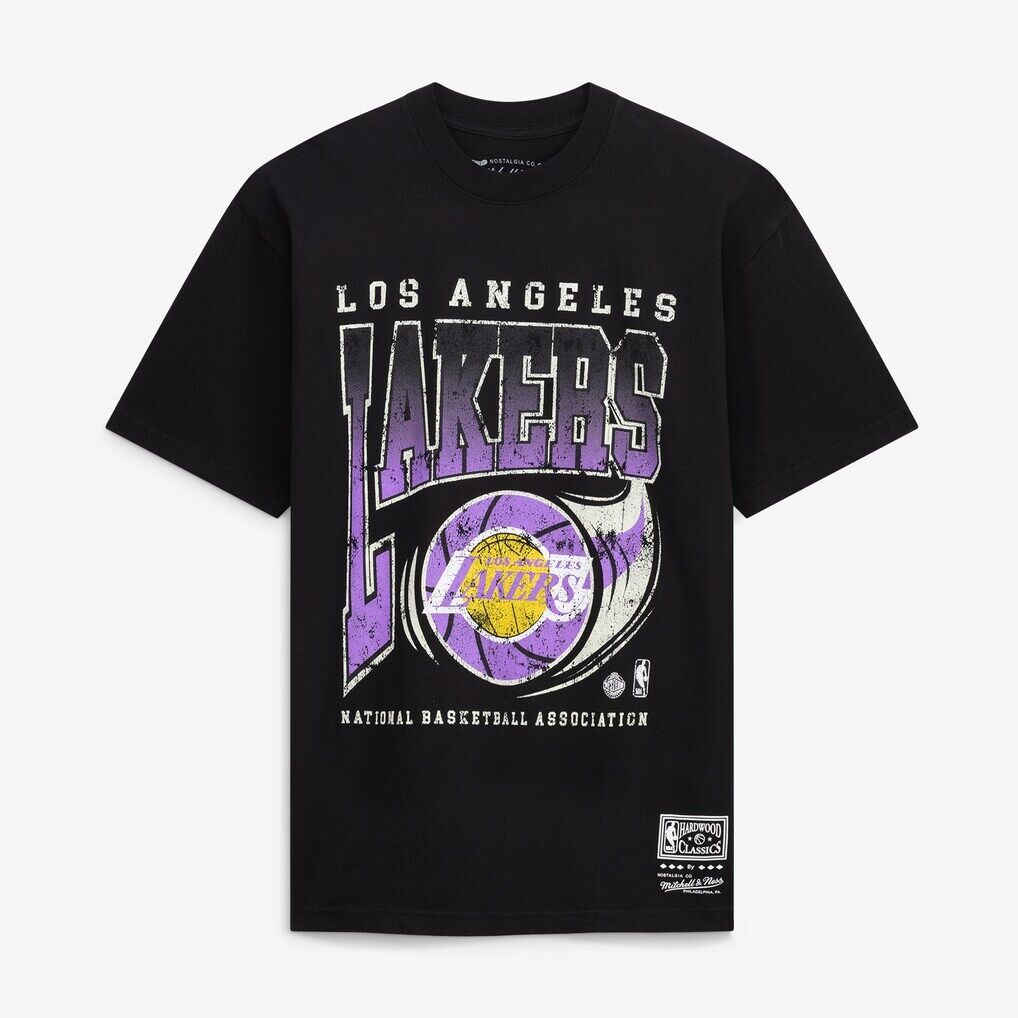 Los Angeles Lakers Mitchell & Ness Ball Out T-Shirt