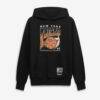 New York Knicks Mitchell & Ness Ball Out Hoodie - Black - Front View