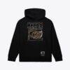 Philadelphia 76ers Mitchell & Ness Ball Out Hoodie - Black - Front View