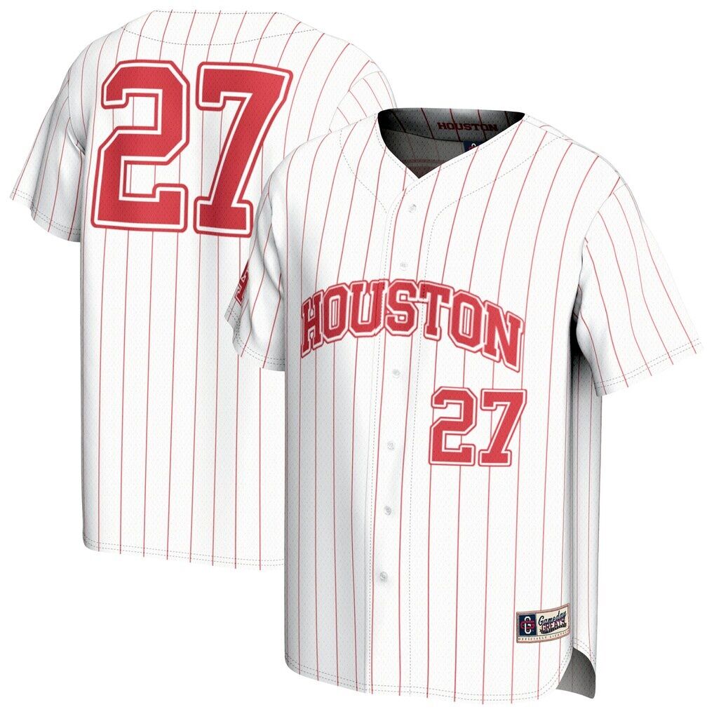 Houston Cougars GameDay Greats Unisex Lightweight Collegiate Baseball Fashion Jersey