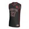 Houston Cougars GameDay Greats Youth Lightweight Collegiate Basketball Fashion Jersey - Black - Side View