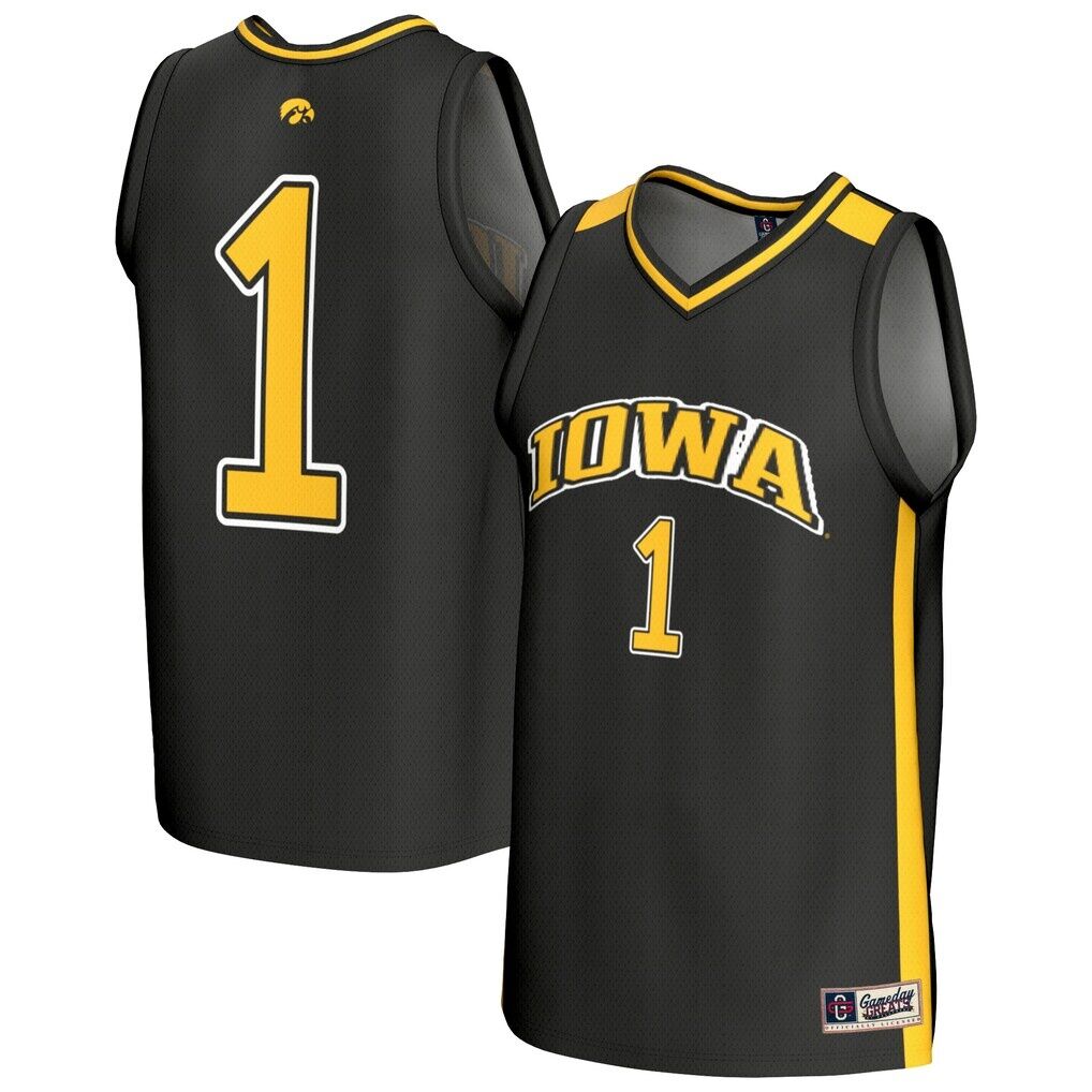 Iowa Hawkeyes GameDay Greats Unisex Lightweight Collegiate Basketball Fashion Jersey