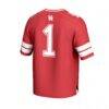 Houston Cougars GameDay Greats Unisex Lightweight Collegiate Football Fashion Jersey - Red - Detail View