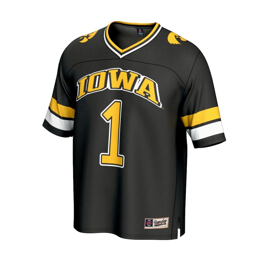Iowa Hawkeyes GameDay Greats Youth Lightweight Collegiate Football Fashion Jersey