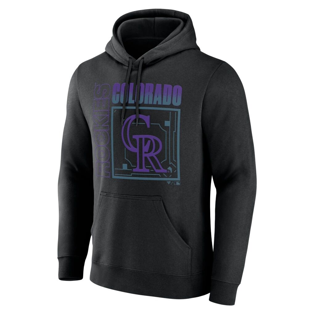 Colorado Rockies  Home Field Pop Personalized Name & Number Hoodie