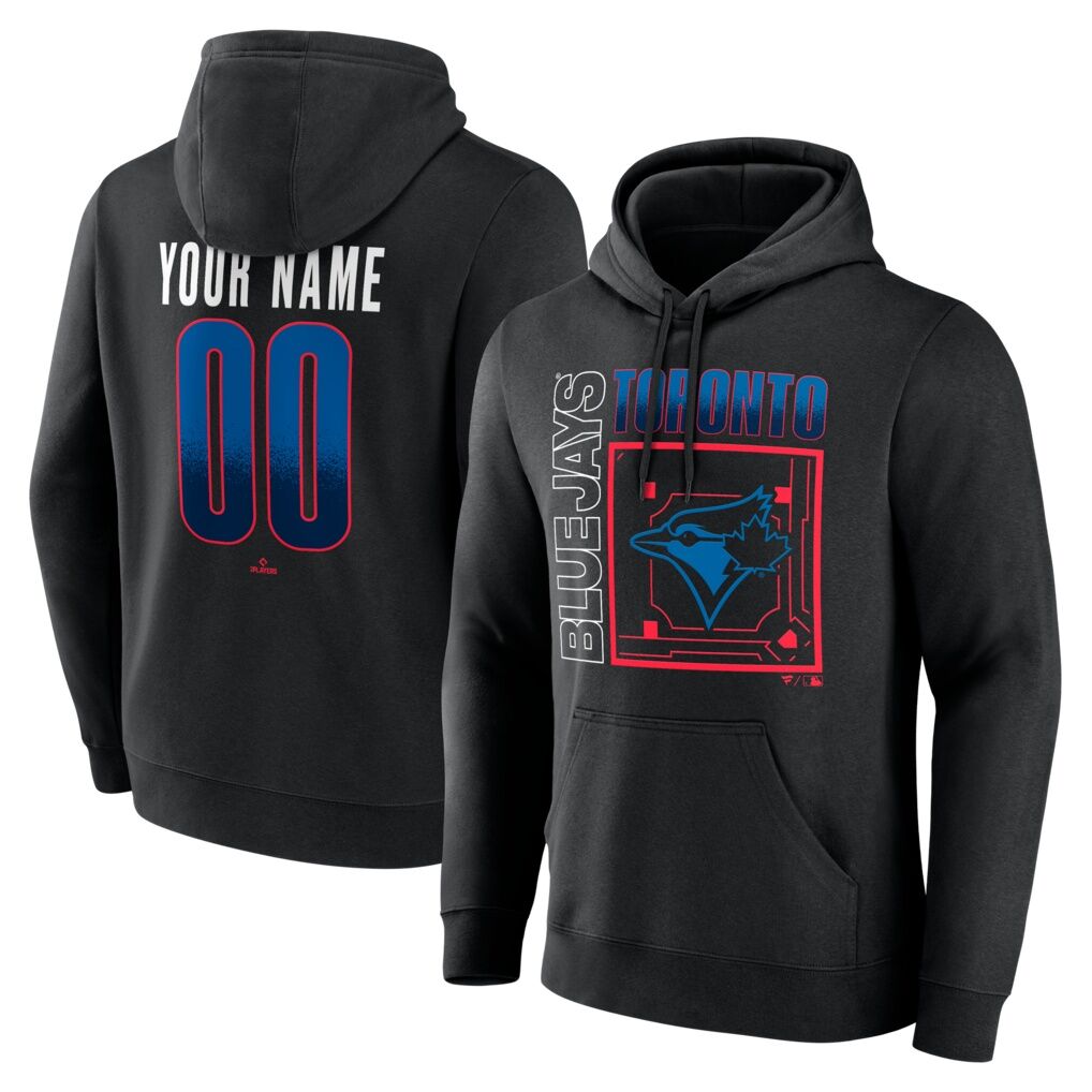 Toronto Blue Jays  Home Field Pop Personalized Name & Number Hoodie