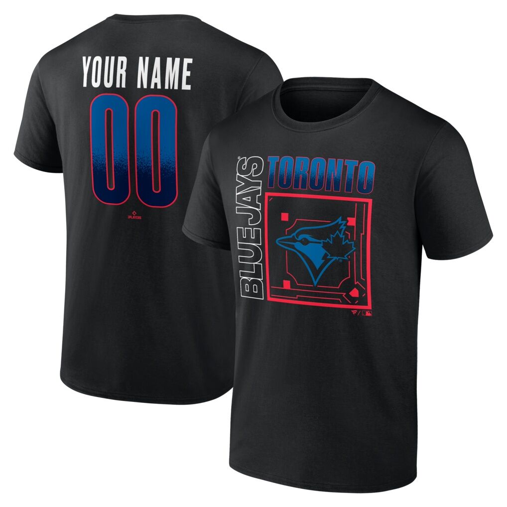 Toronto Blue Jays  Home Field Pop Personalized Name & Number T-Shirt