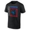Toronto Blue Jays Home Field Pop Personalized Name & Number T-Shirt - Black - Side View