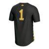 Iowa Hawkeyes GameDay Greats Unisex Lightweight Collegiate Soccer Fashion Jersey - Black - Front View