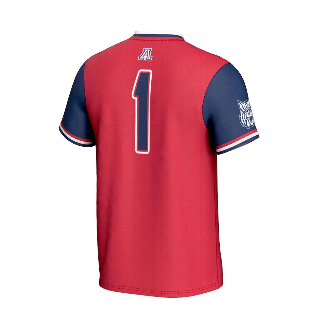 Arizona Wildcats GameDay Greats Unisex Lightweight Softball Fashion Jersey