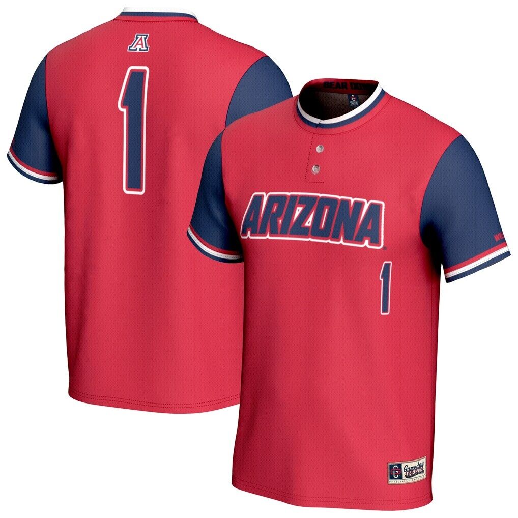 Arizona Wildcats GameDay Greats Unisex Lightweight Softball Fashion Jersey