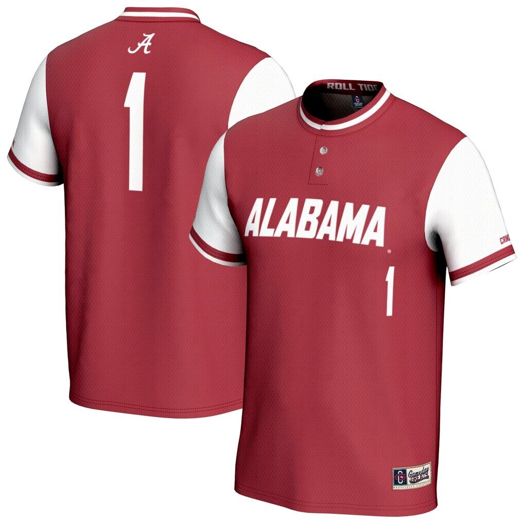 Alabama Crimson Tide GameDay Greats Youth Lightweight Softball Fashion Jersey