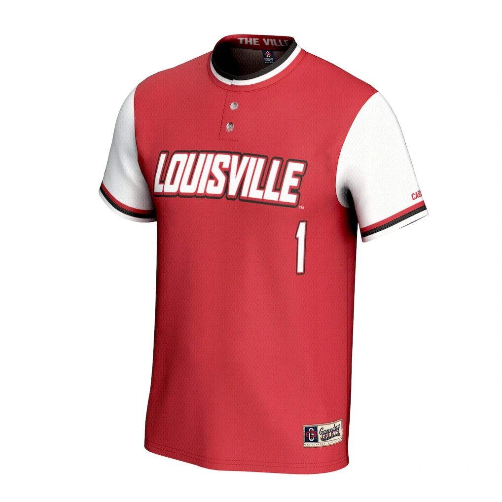 Louisville Cardinals GameDay Greats Youth Lightweight Softball Fashion Jersey