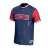 Arizona Wildcats GameDay Greats Youth Lightweight Softball Fashion Jersey - Navy - Side View