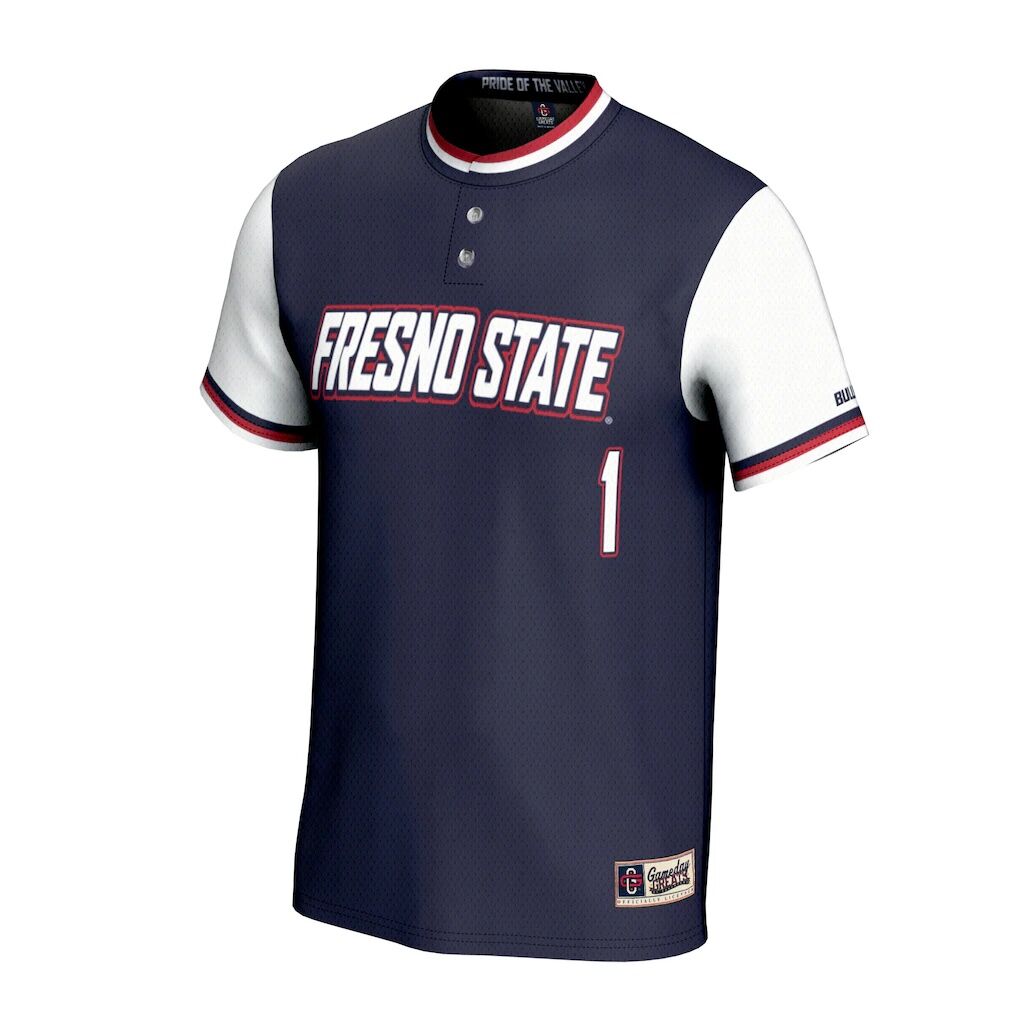 Fresno State Bulldogs GameDay Greats Youth Lightweight Softball Fashion Jersey