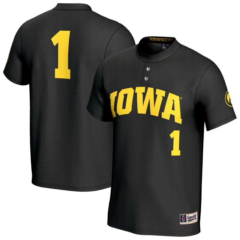 Iowa Hawkeyes GameDay Greats Youth Lightweight Softball Fashion Jersey