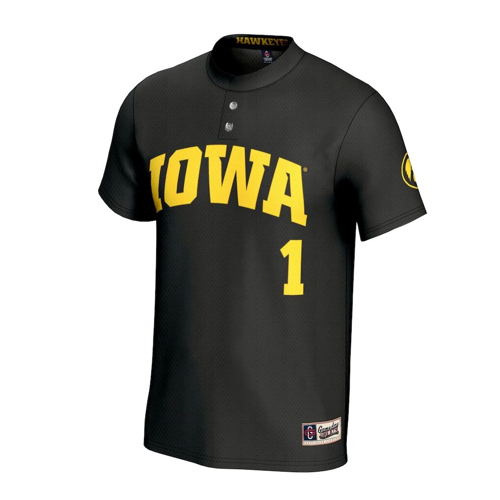 Iowa Hawkeyes GameDay Greats Youth Lightweight Softball Fashion Jersey